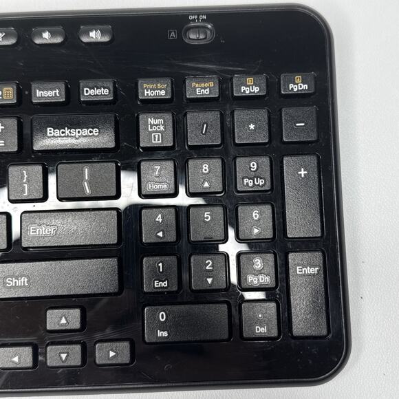 Logitech K360 Wireless Keyboard No USB Dongle - Picture 5 of 7